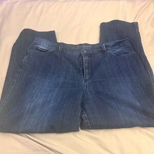 Gloria Vanderbilt Men's Straight Jeans in Dark Blue